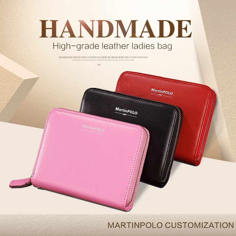 MartinPOLO Женские кошельки из натуральной кожи кошелек визитница для кредитных карт