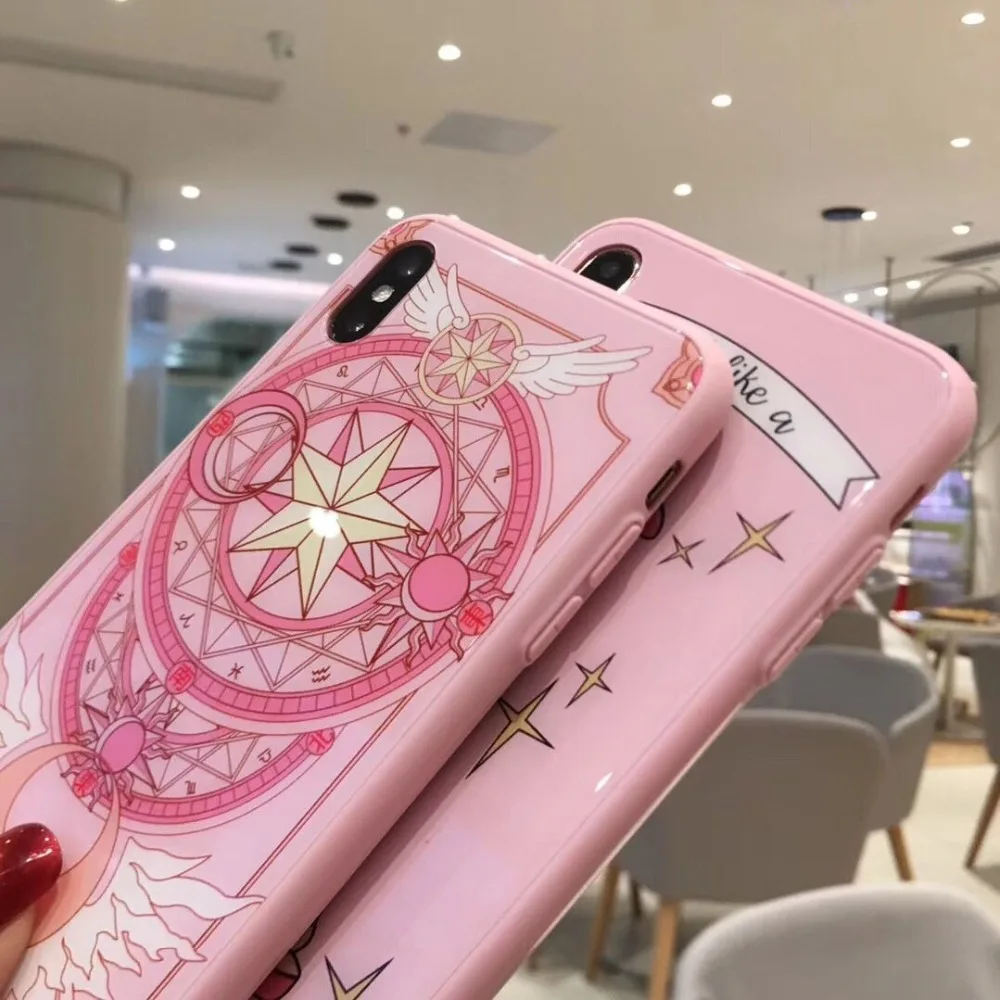 Японский аниме мультипликационный Волшебный Массив для iPhone XS Max чехол с