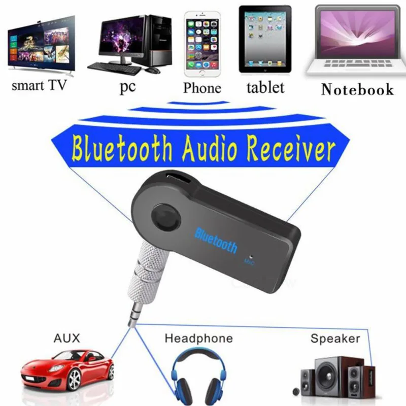 3,5 см Blutooth беспроводной для автомобильной музыки аудио Bluetooth приемник адаптер Aux 3,5 мм A2dp для наушников Reciever Jack Handsfree