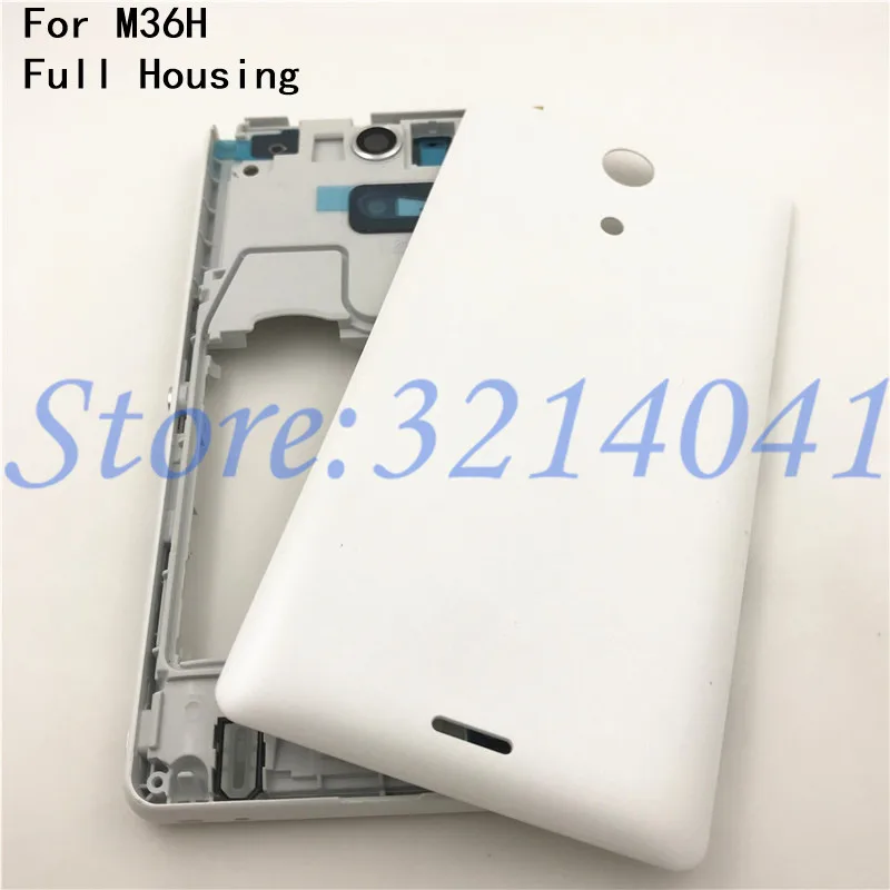 Новинка Крышка батарейного отсека для Sony Xperia ZR M36H C5502 C5503 задняя крышка корпуса +