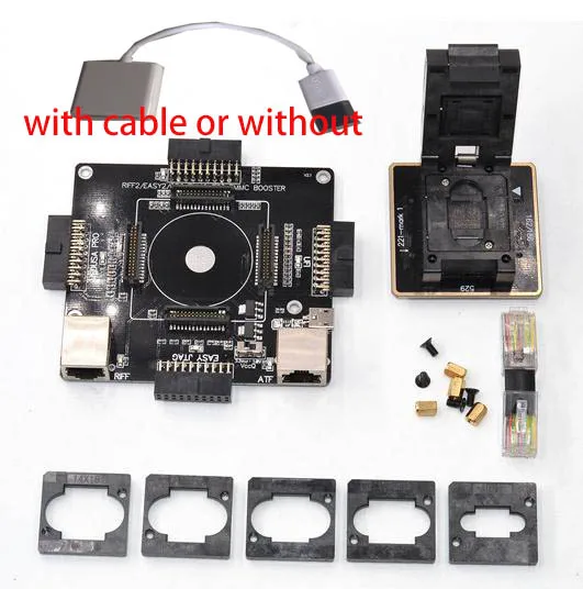 E MATE коробка Emate box Socket 6 в 1 без сварки BGA169E BGA162 BGA221 поддержка EASYJTAG PLUS ATF GPG EMMC box|easyjtag| |