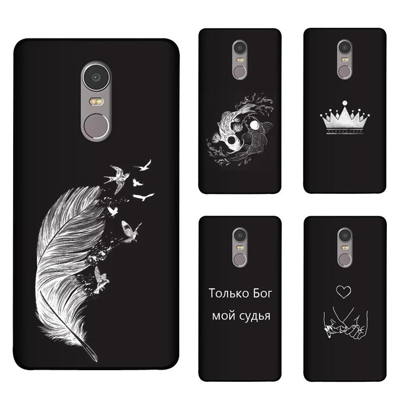 Мягкий Силиконовый ТПУ чехол 5 дюйма для Lenovo K6 Note Матовые чехлы с рисунком Plus