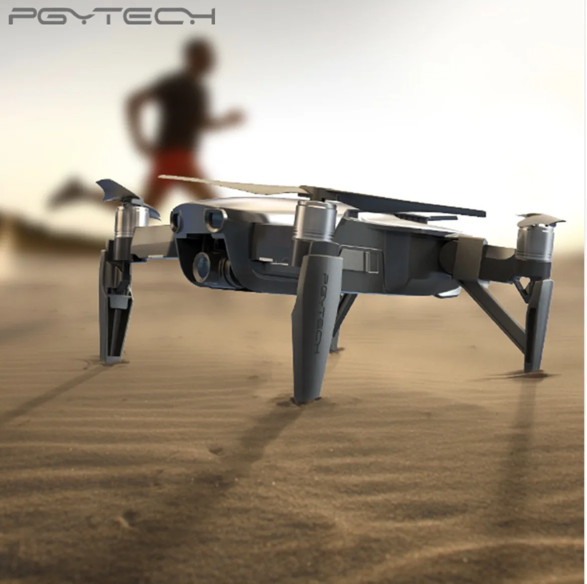 PGYTECH Mavic Air Аксессуары посадочная Шестерня Удлиняющая бленда объектива для DJI MAVIC