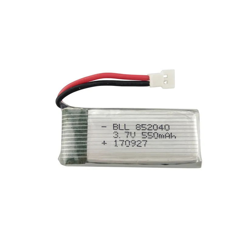

5PCS 3.7V 550mah lithium battery US regulatory charger for JXD523 523W H43HW folding four-axis aircraft accessories