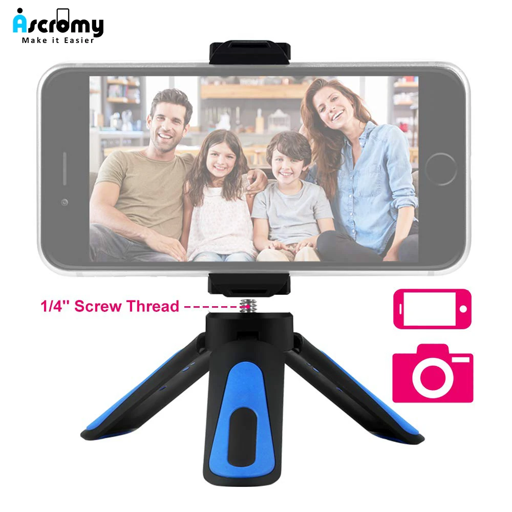 Гибкий Мини Портативный штатив Трипод для iphone X 8 7 Plus Xiaomi redmi note pro Camera
