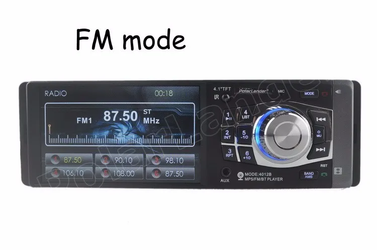 4," HD Автомобильный радиор MP5 MP4 плеер FM/USB/1 Din/TF/AUXIN автомобильная аудиосистема Авто стеоро в одном Din Bluetooth зеркальная ссылка только для Android