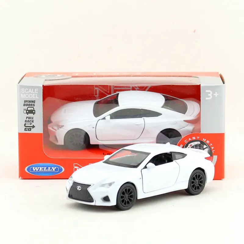 Модели легкосплавных автомобилей 1:36 высокая имитация Lexus RC F оригинальная