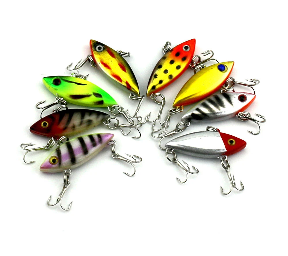 55 мм 9 1G Горячие NEW2017 рыболовные приманки воблеры геймел VIB песка снасти лед бас