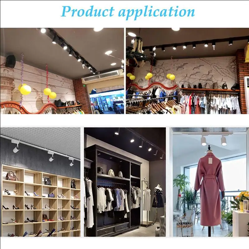 Светодиодный Трековый светильник с регулируемой яркостью алюминиевый