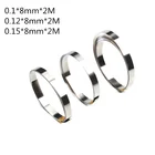 Лента из чистого никеля, 2 м, 8 мм х 0,10,120,15 для точечной сварки литиевых аккумуляторов 18650, совместима с точечной сваркой