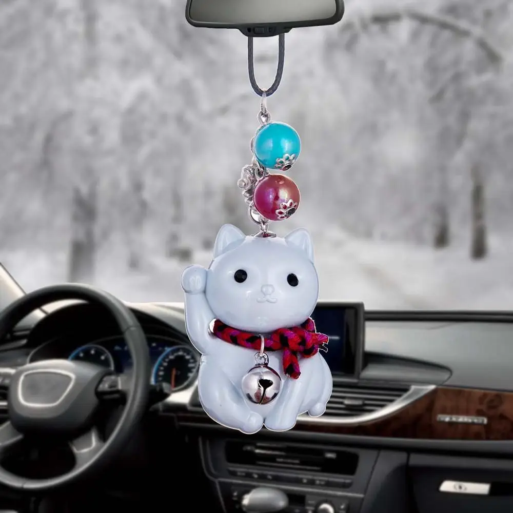 Автомобильная подвеска акриловая luncky Fortune Cat автомобильное украшение шарм авто