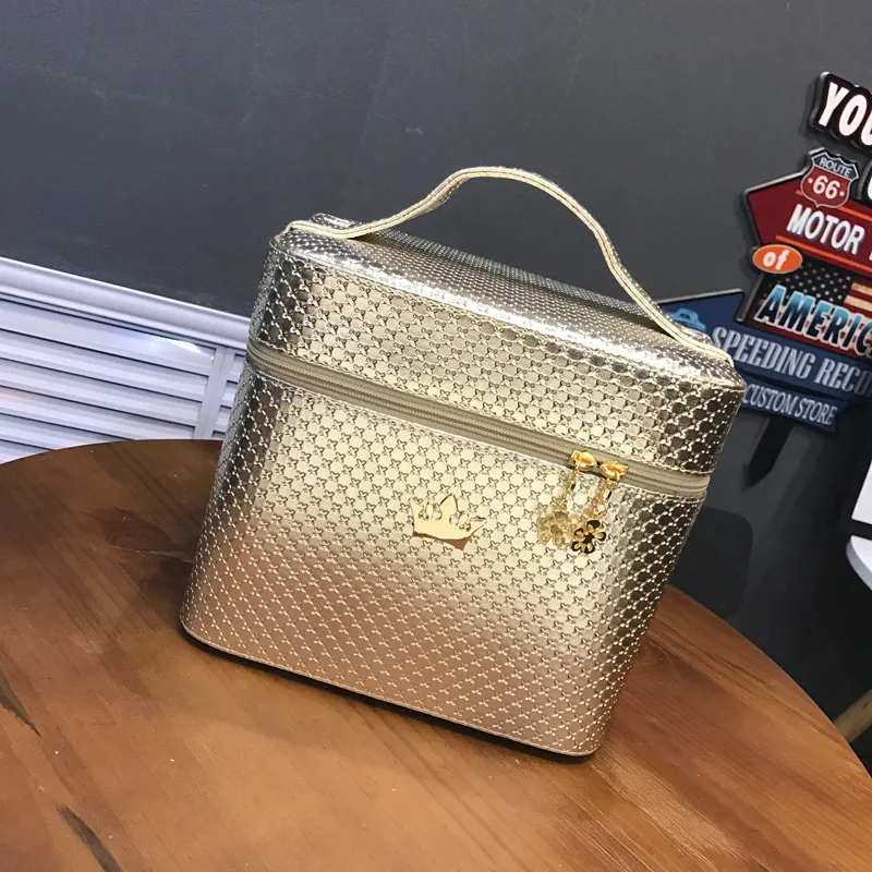 Вместительная портативная косметичка Дамская Водонепроницаемая дорожная