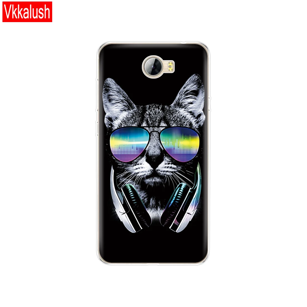80096 Мягкий силиконовый чехол-накладка для huawei Y5 II Y5 2/Y6 II Compact/Россия Honor 5A LYO-L21, чехол-накладка на заднюю панель 360 - Цвет: 80096