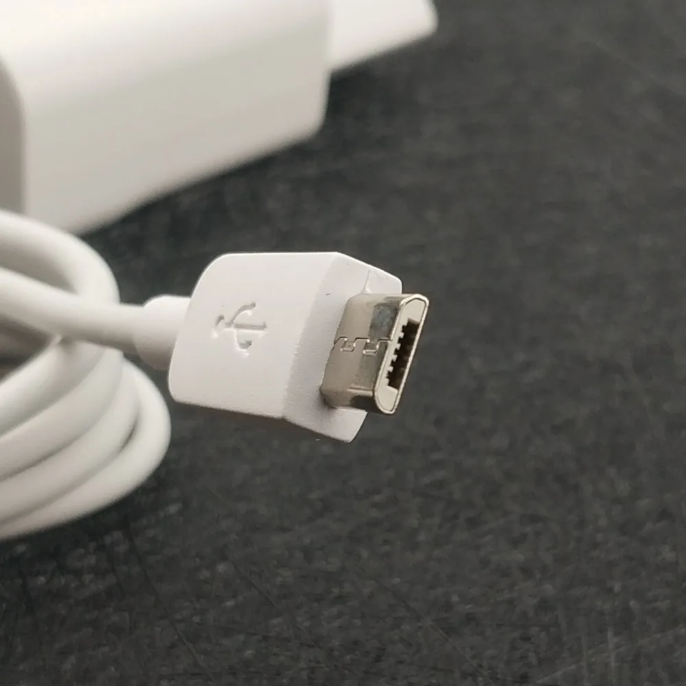 Натуральная huawei Y6 Зарядное устройство 2A EU стены Micro usb зарядный кабель адаптер для