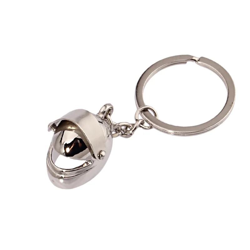 Fashoin Kreatif Sepeda Motor Helm Sepeda Kunci AUTO Chaveiro Gantungan Kunci Fob Kunci untuk Pria dan Wanita Pecinta Hadiah