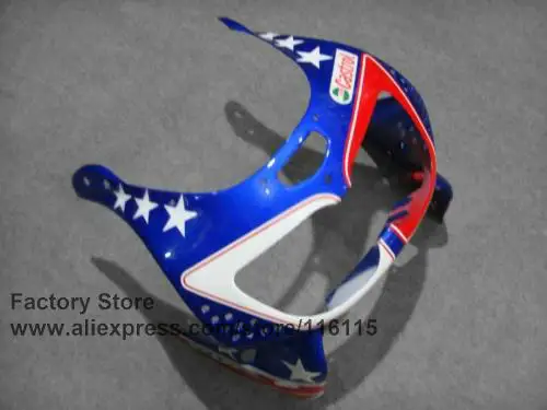 Фабричный обтекатель комплект для HONDA 1996 1997 CBR900RR CBR 893RR 96 97 fireblade синего цвета со