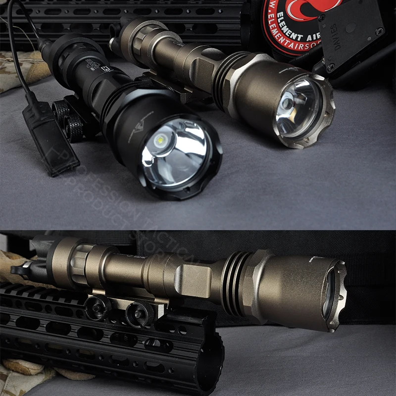 Element Airsoft тактический фонарь вспышка светильник Surefir M952V CREE Q5 винтовка Фонари для