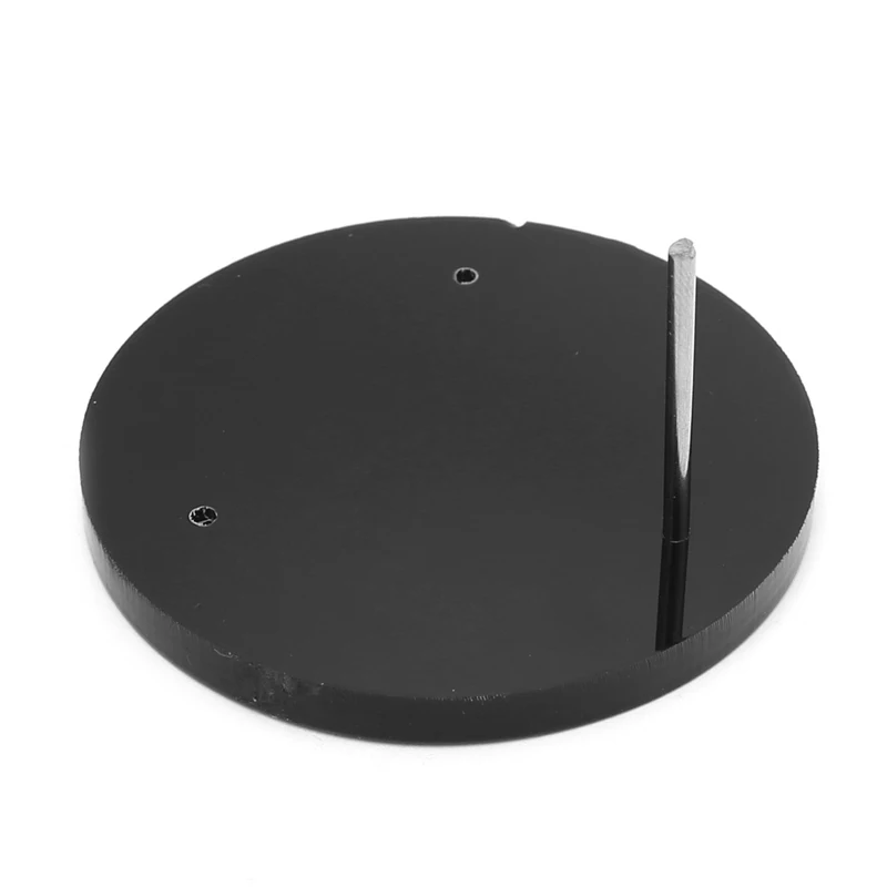 

Jewelry Display Stand Acrylic Necklace Bracelet Earring Round Tray Rack Case New