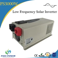 off grid low frequency solar inverter 12v 24v 48v 3000w pure sine wave solar inverter