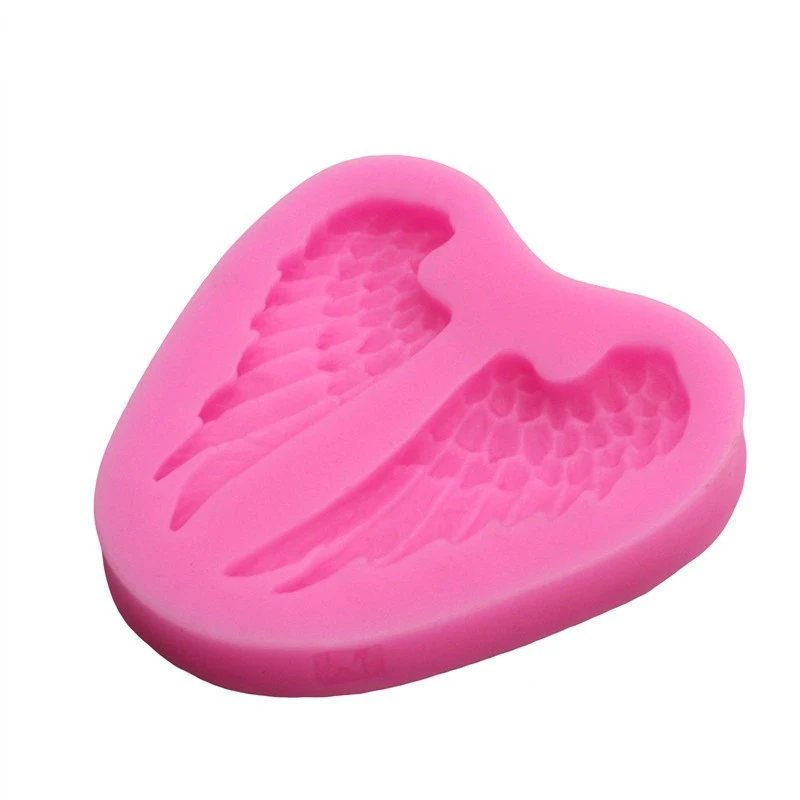 Силиконовая форма для мыла Angel Wings полимерная глина инструменты украшения тортов