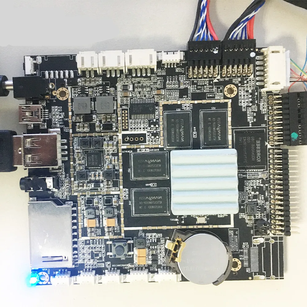Реклама RK3288 CPU play 4K ЖК-драйвер видео Разделенный экран таймер переключатель