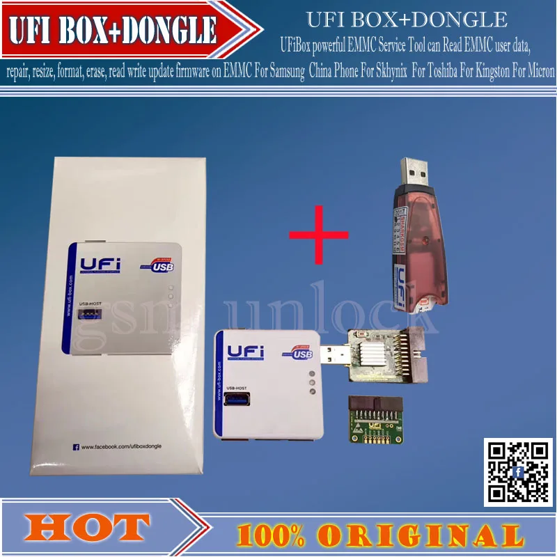 

Gsmjustoncct новая 100% оригинальная коробка UFI с ключом UFI