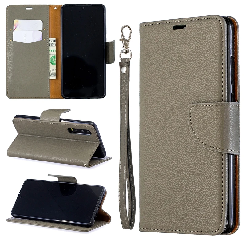 Чехол-книжка в стиле ретро из искусственной кожи для huawei P30/P30 lite/P30 Pro/P20 lite/P20 pro Lychee