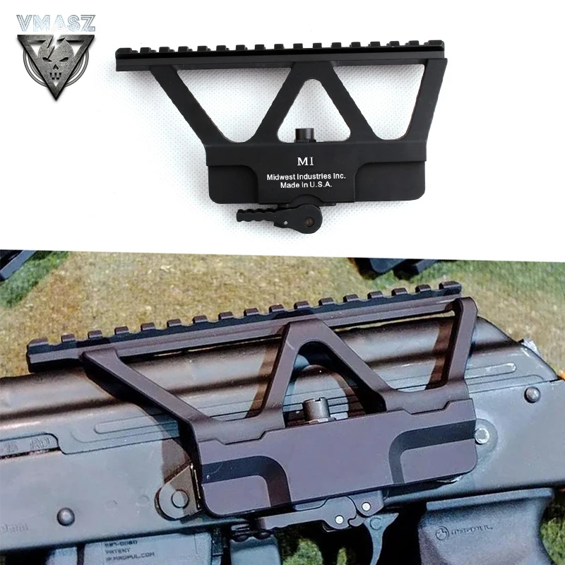 Vyou CNC 6 75 &quotдлинное быстрое отсоединение QD AK Gun боковое рельсовое крепление для