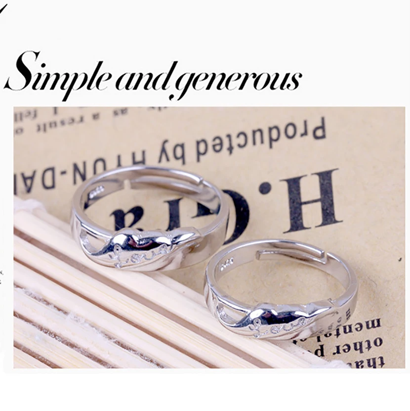 Мэвис Jewels Напряжение Установка Lover Кольца для Для мужчин женщин серебро 925