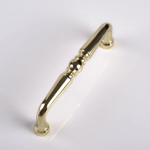 handle in brass 96 10 шт. в партии, кухонные антикварные ручки, дверные ручки кухонного шкафа, ручки шкафа, античная бронза - Цвет: handle in brass 96
