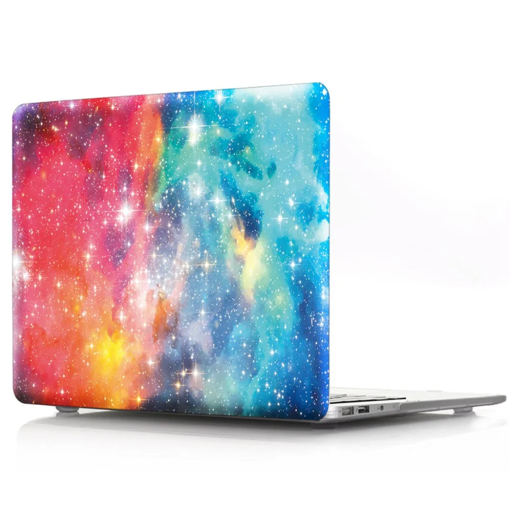Цвет печати Жесткий Чехол для Apple MacBook Pro retina 13 15 Модные персональные Mac book Air 11 12 3