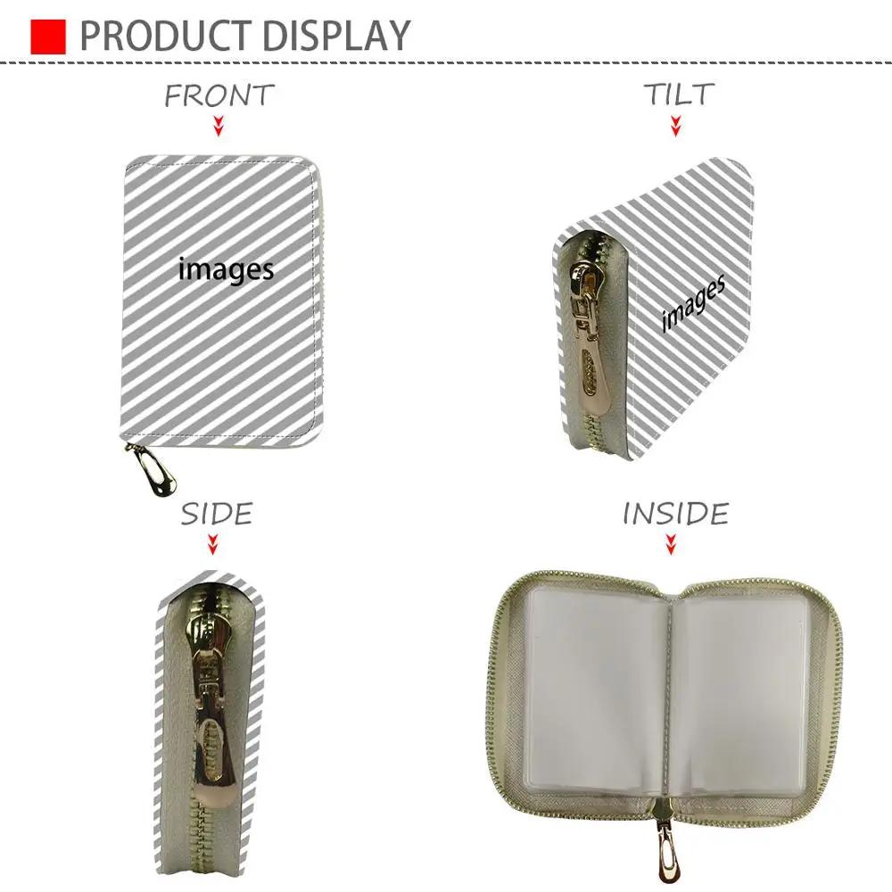 Женские кошельки и бумажники с забавным 3d принтом в виде лошади кредитные