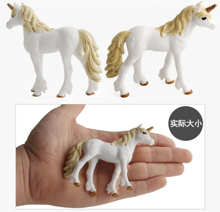 Симпатичные Pegasus Tenma Elves Овцы единорог модель моделирование мини животное лошадь модель Фигурка диких фигур детские развивающие игрушки подарки