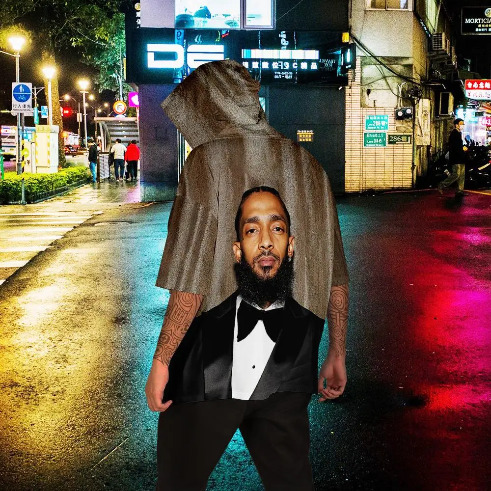 Nipsey hussle 3D толстовки Новая модная футболка с короткими рукавами лето/весна крутая и дышащая футболка с короткими рукавами