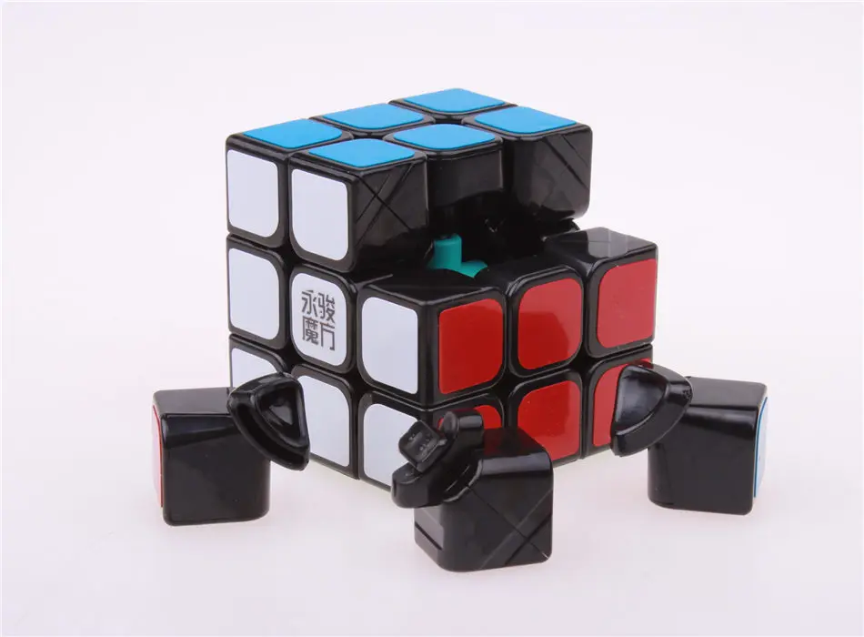 YongJun Chilong 3x3x3 магические Пазлы куб YJ 3 слоя магический скоростной куб профессиональный конкурсный куб MoYu Neo Cubo Magico для детей