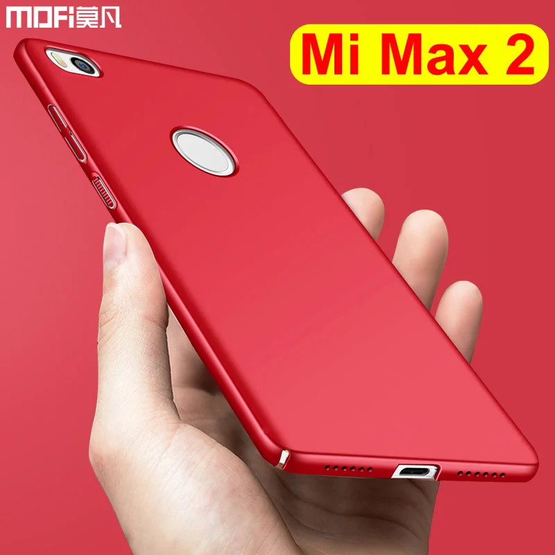 Чехол для xiaomi max 2 чехол жесткий чехол-накладка mofi золотистый Черный Роскошный mi -