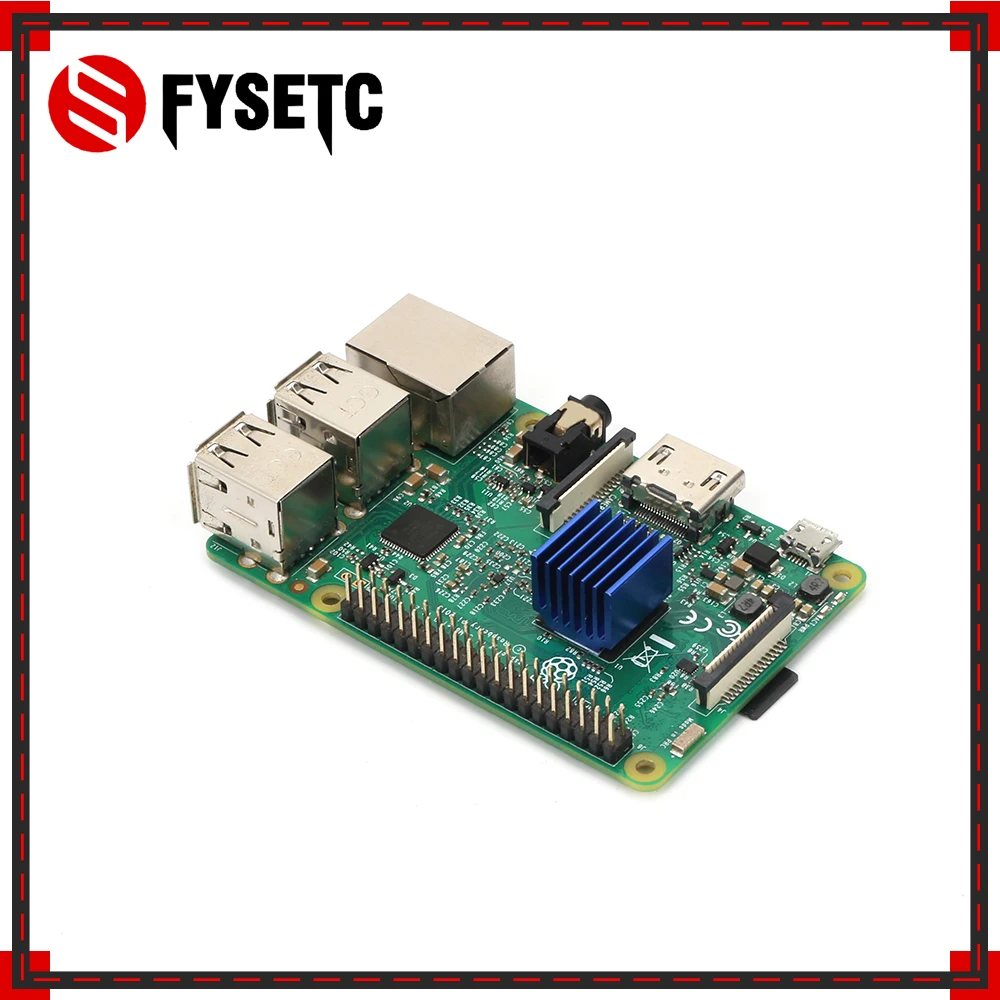 4 шт. синий Raspberry Pi радиаторы кулер Алюминий 15*14*13 мм с клеящим материалом для