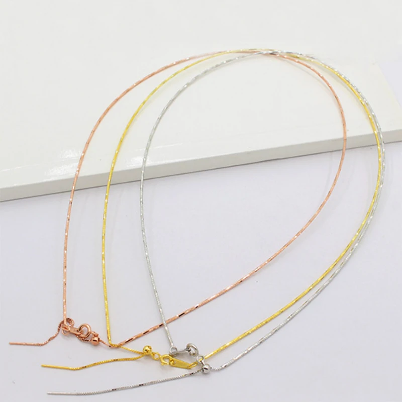 Регулируемое ожерелье Sinya из стерлингового серебра 925 пробы чокер с