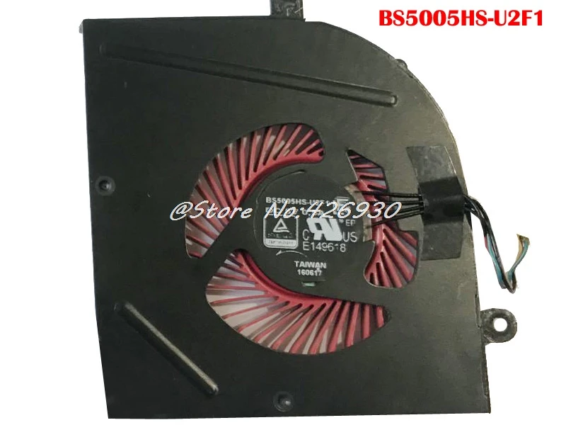 CPU GPU вентилятор и радиатор для MSI GS65 8SG RTX2060 2070MaxQ 2080MaxQ GS65VR BS5005HS U2F1 U2L1 16Q1