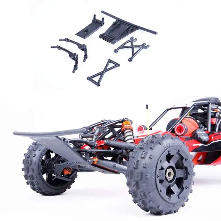 Пластиковые передние наборы для бампера 1/5 HPI Rovan KM Baja 5B 5SC Rc автозапчасти Детали | Отзывы и видеообзор