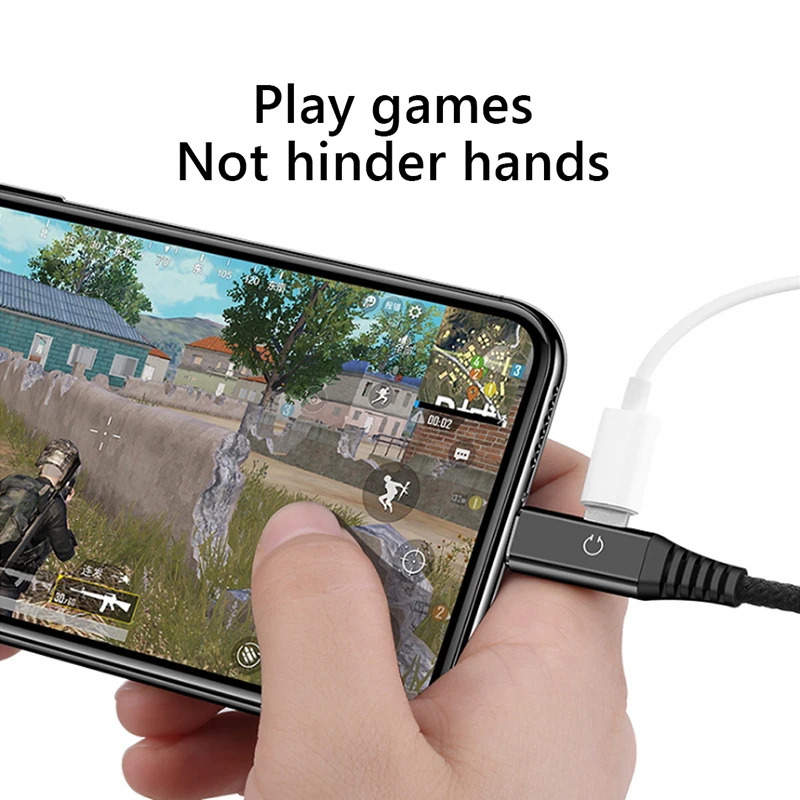 ! ACCEZZ 2 в 1 освещение кабель адаптера для наушников iPhone XS MAX XR X 8 7 6S 6 Plus 2A вызова