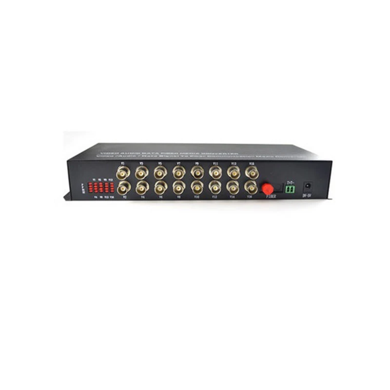 16-канальный цифровой видео оптический конвертер волоконно-оптический