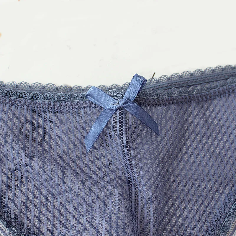 3 шт./лот сексуальное кружевное женское нижнее белье в полоску прозрачные мягкие