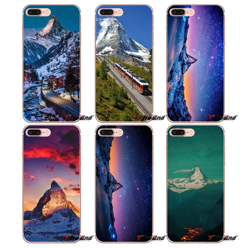 Чехол из ТПУ для Huawei G7 G8 Ascend P7 P8 P9 Lite Honor 4C 5X 5C 6X Mate 7 8 9 Y3 Y5 Y6 II Pro Zermatt Matterhorn Swiss Mountain|tpu