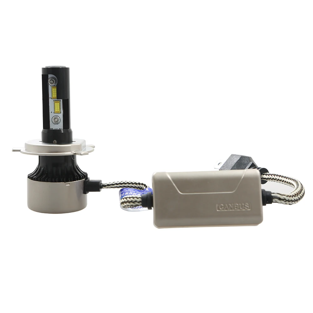 Aslent H4 H7 светодиодный Автомобильные светодиодные лампы фар Spuer Canbus Error Free H11 H8 H9 H1 HB3 9005 9006 электрическая лампочка для авто 120 Вт 24000lm 6500 K 12 v