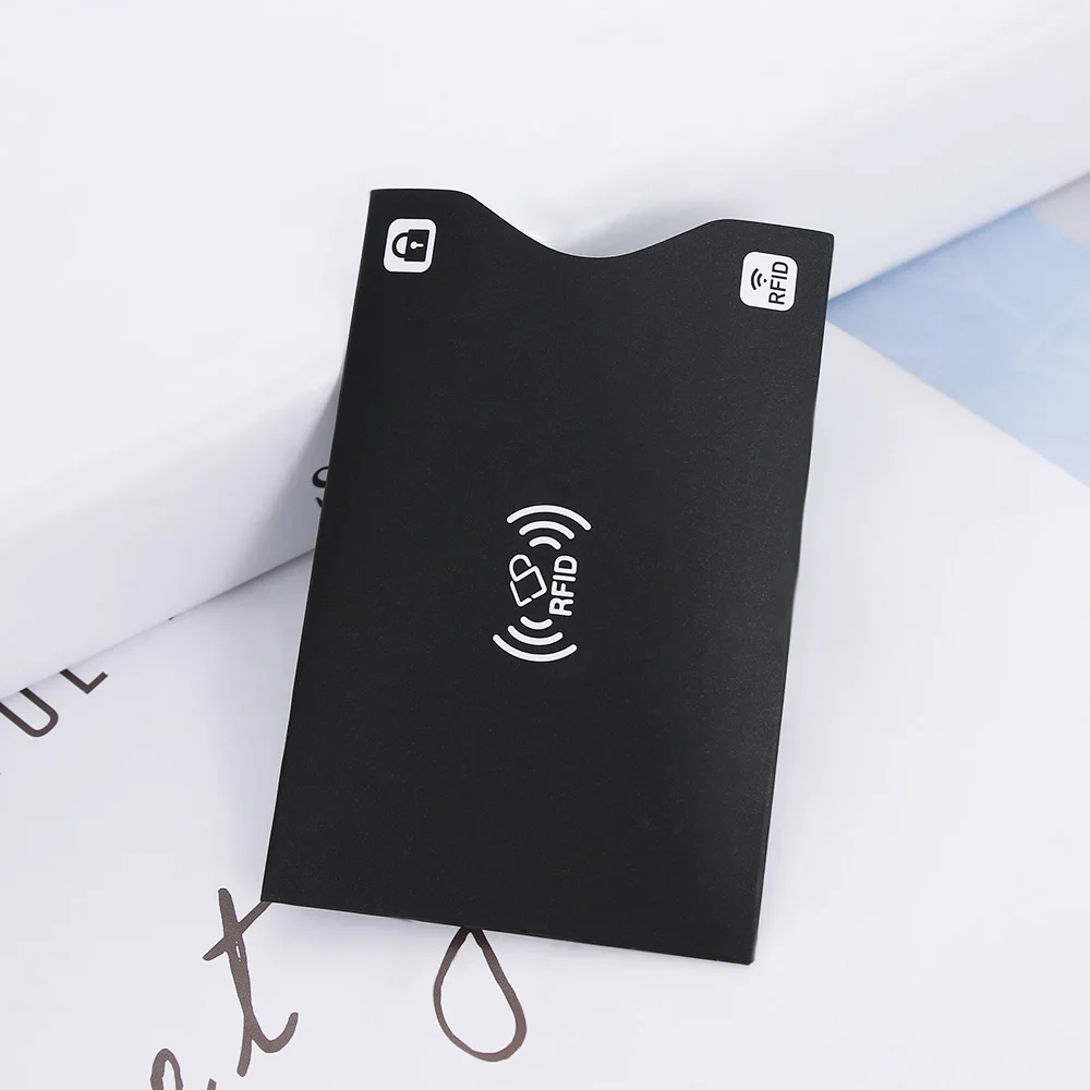 2 шт. алюминиевые чехлы-держатели для кредитных карт с Rfid-блокировкой | Канцтовары