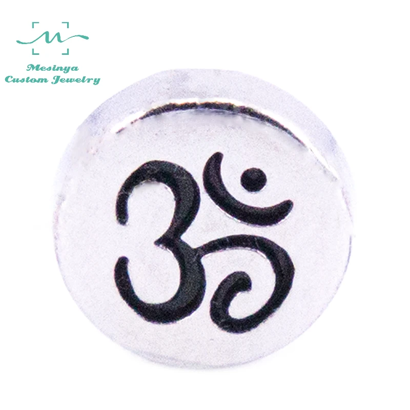 10 шт. Плавающие Подвески Ohm Yoga ДЛЯ стеклянного медальона | Украшения и аксессуары