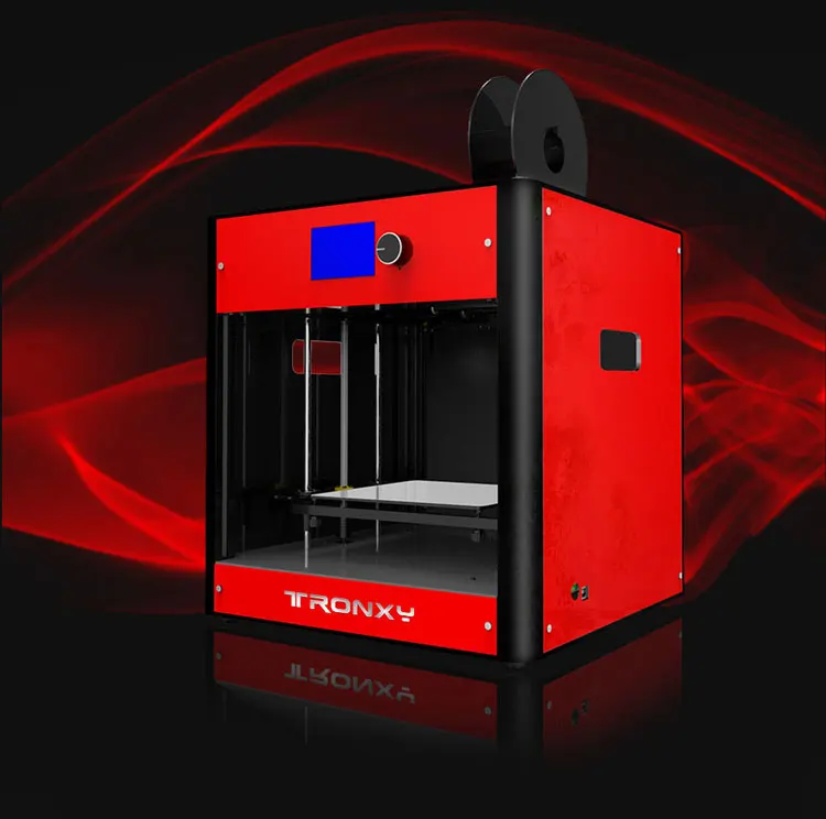 Tronxy C5 большой 3d принтер полностью металлический 3d машина PLA 1,75 мм нити в подарок