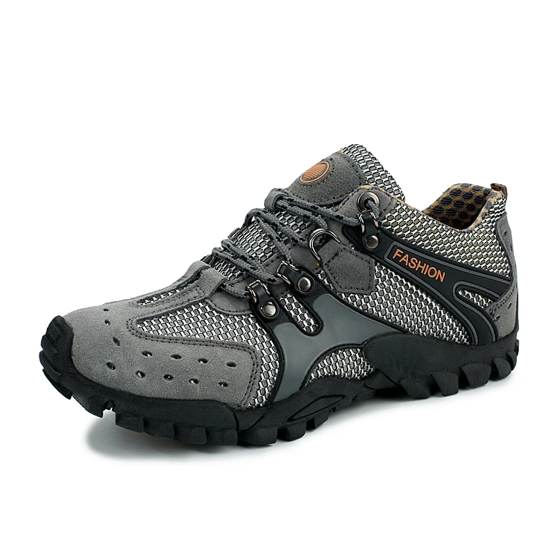 Мужские дышащие походные кроссовки мужские горные Трекинговые спортивная обувь