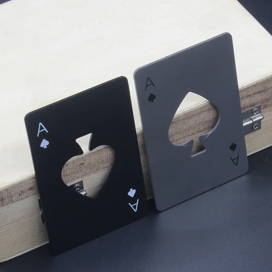 10 шт креативные лопатки для покера открывашка Кредитная карта открывалка